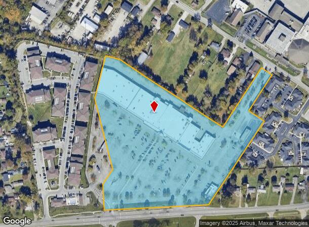  7525 Outer Loop, Louisville, KY Parcel Map