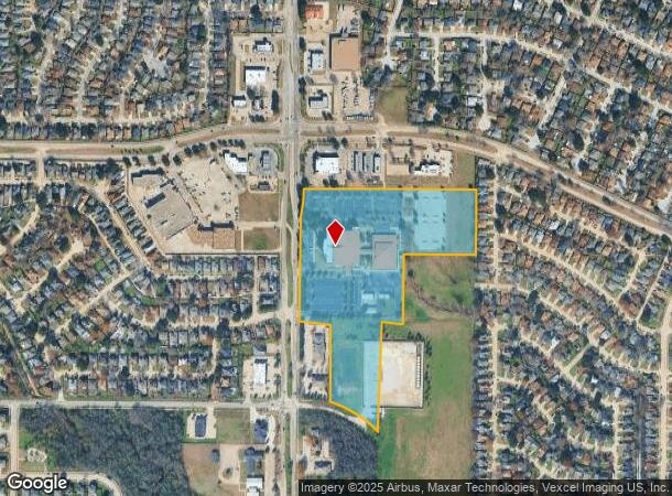 5415 Matlock Rd, Arlington, TX Parcel Map