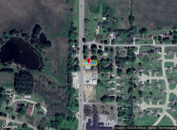 503 N Thornton St, Vian, OK Parcel Map