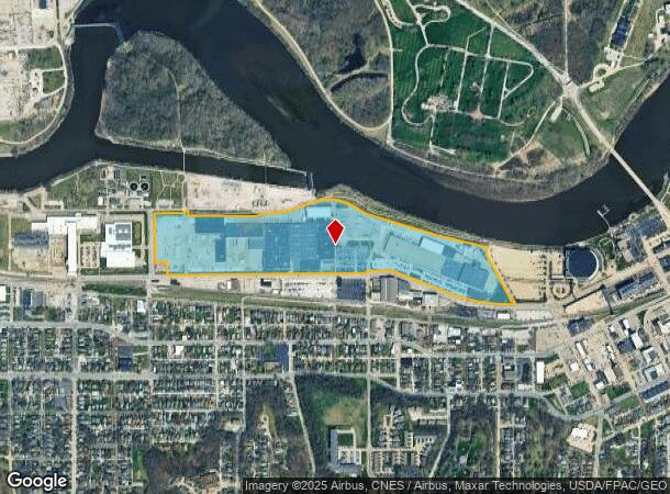  501 River Dr, Moline, IL Parcel Map