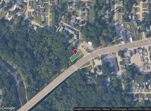  Schenley Ave, Ashtabula, OH Parcel Map