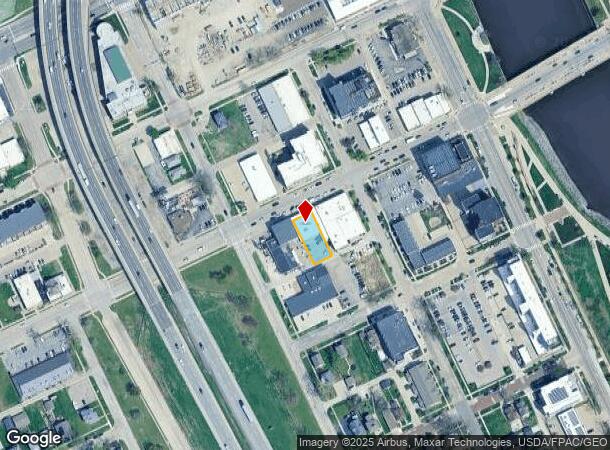  215 3Rd Ave Sw, Cedar Rapids, IA Parcel Map