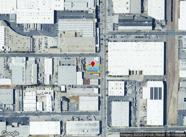  5001 S Santa Fe Ave, Vernon, CA Parcel Map