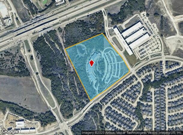  1680 Ridgeview Dr, Allen, TX Parcel Map