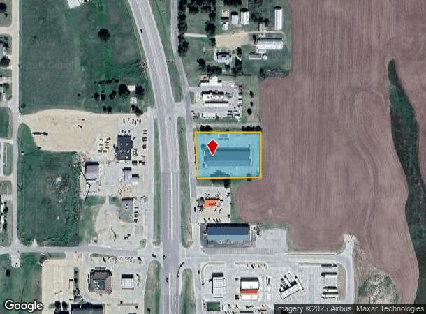 1225 S Fossil St, Russell, KS Parcel Map