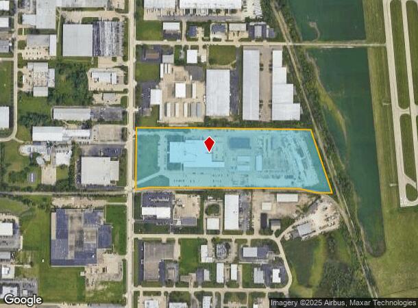  8420 N University St, Peoria, IL Parcel Map