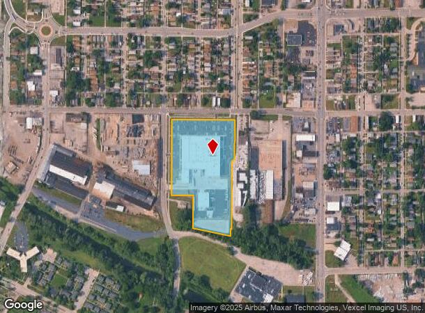 628 Hoffman St, Hammond, IN Parcel Map