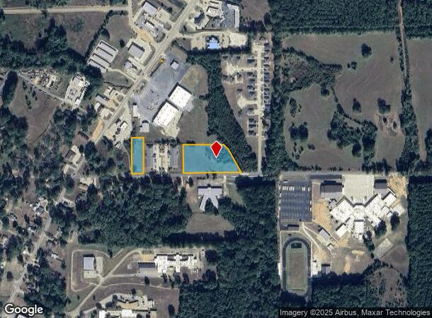 Daniel St, Arcadia, LA Parcel Map