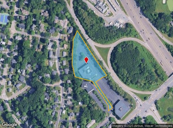 2223 Washington St, Newton Lower Falls, MA Parcel Map