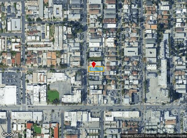  1150 N Kingsley Dr, Los Angeles, CA Parcel Map