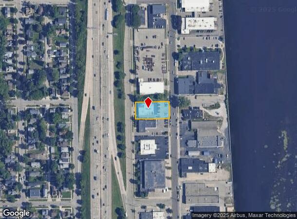  1350 Scribner Ave Nw, Grand Rapids, MI Parcel Map