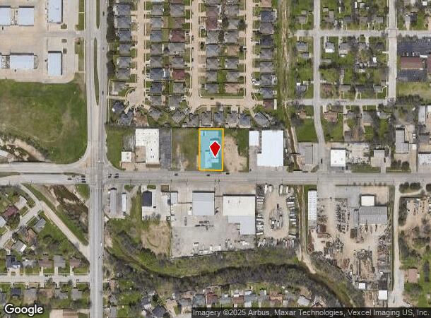  3917 Broadway Ave, Haltom City, TX Parcel Map