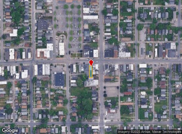  1821 Pine Ave, Niagara Falls, NY Parcel Map