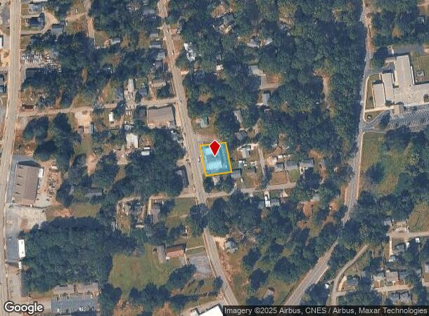 1821 S Mcduffie St, Anderson, SC Parcel Map