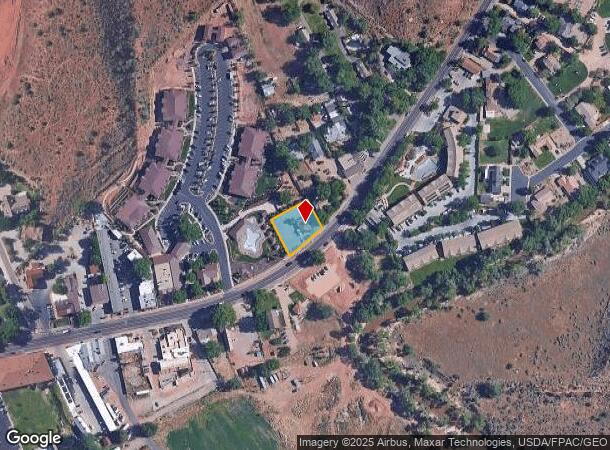  736 Zion Park Blvd, Springdale, UT Parcel Map