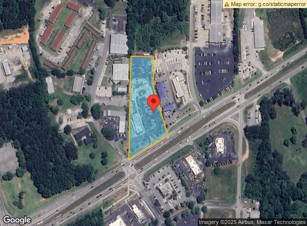  1156 Bankhead Hwy, Carrollton, GA Parcel Map