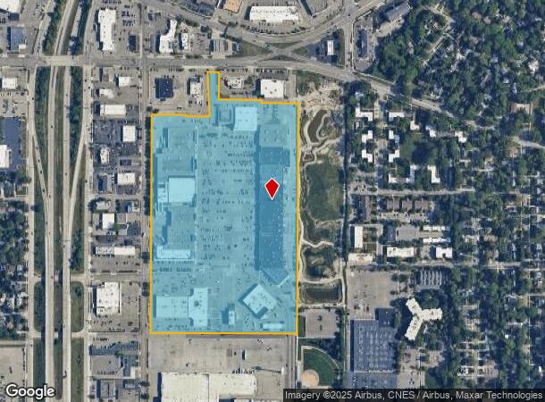  300 Frandor Ave, Lansing, MI Parcel Map