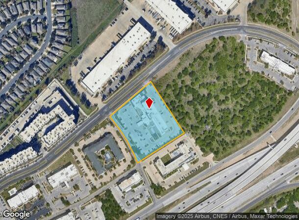 7610 John Glenn Way, Austin, TX Parcel Map