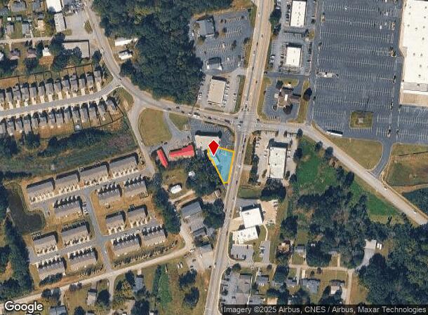  1092 S Pendleton St, Easley, SC Parcel Map