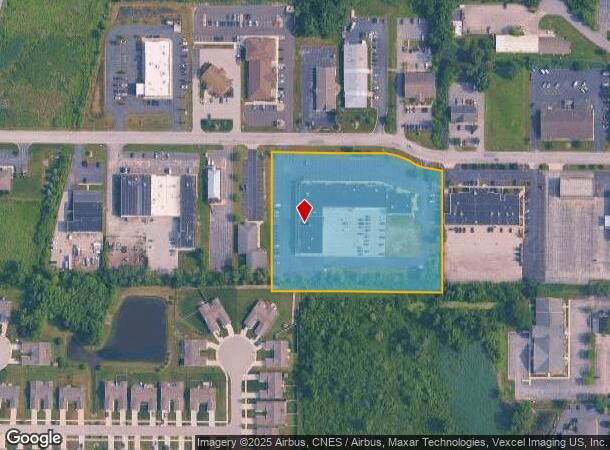 375 W 84Th Dr, Merrillville, IN Parcel Map