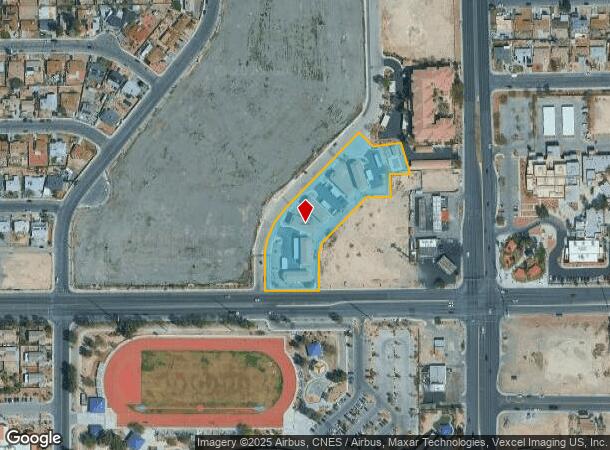 2406 Morton Ave, North Las Vegas, NV Parcel Map