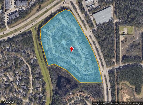  7575 Gosling Rd, Spring, TX Parcel Map