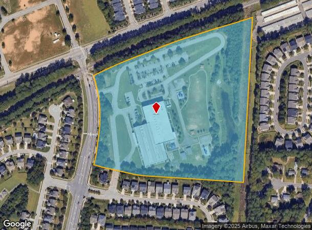 2450 Laura Duncan Rd, Apex, NC Parcel Map