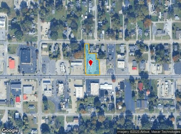 615 W Main St, Benton, IL Parcel Map