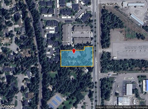  3731 N Ramsey Rd, Coeur D Alene, ID Parcel Map