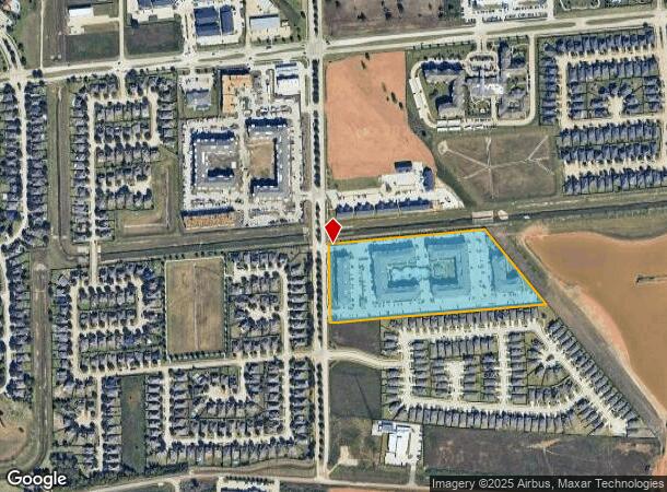 7303 S Peek Rd, Richmond, TX Parcel Map