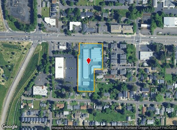  9912 Se Division St, Portland, OR Parcel Map