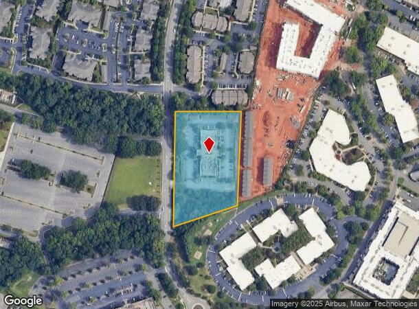  416 Mccullough Dr, Charlotte, NC Parcel Map