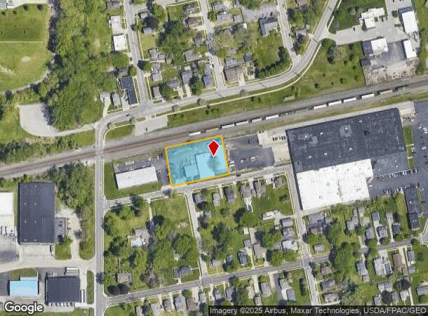 7134 Railroad St, Holland, OH Parcel Map