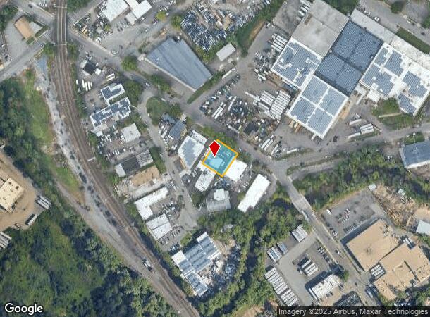 223 E Inman Ave, Rahway, NJ Parcel Map