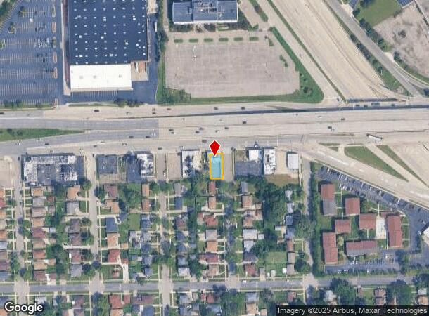  16007 W 8 Mile Rd, Detroit, MI Parcel Map