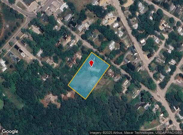  27 Elm St, Fryeburg, ME Parcel Map