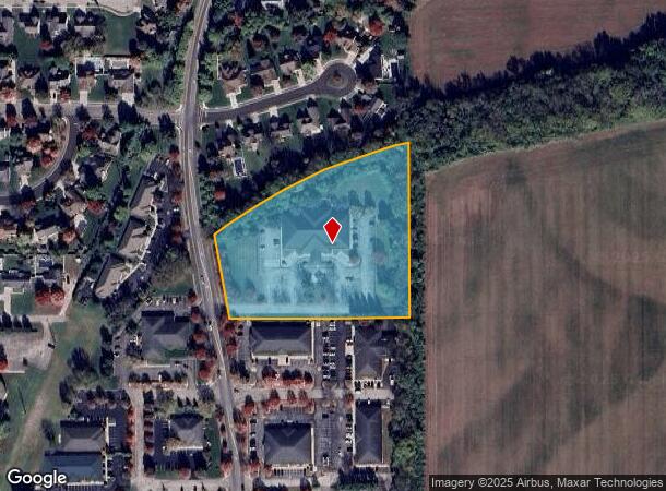 3203 Middle Rd, Columbus, IN Parcel Map