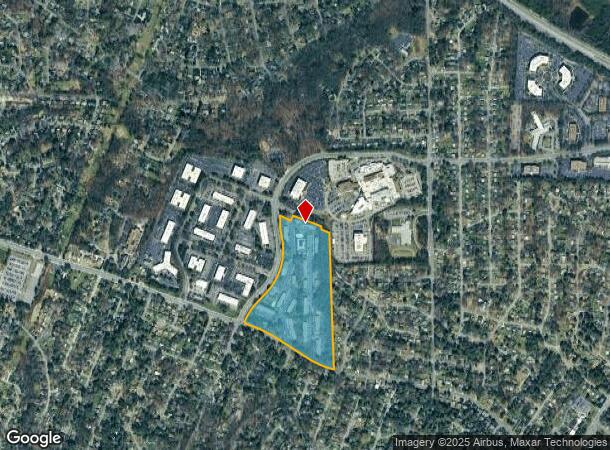  1528 Honey Grove Dr, Henrico, VA Parcel Map