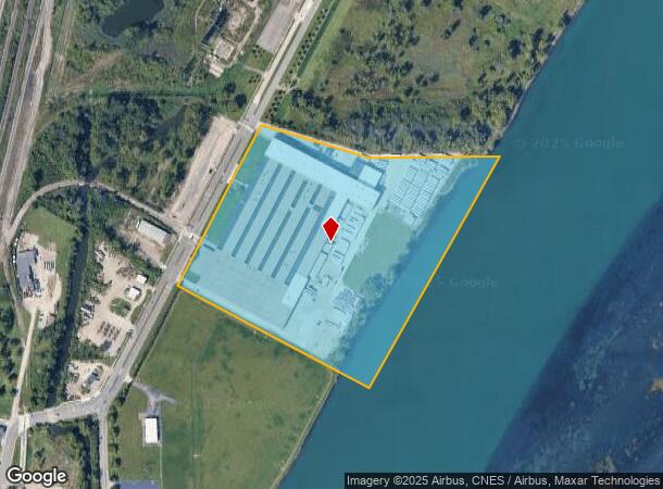 17423 Jefferson, Riverview, MI Parcel Map