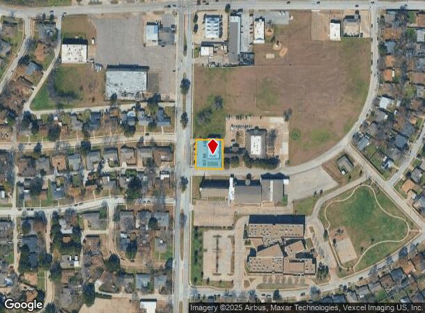  1839 S Carrier Pkwy, Grand Prairie, TX Parcel Map
