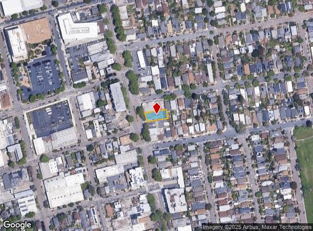  2705 San Pablo Ave, Berkeley, CA Parcel Map