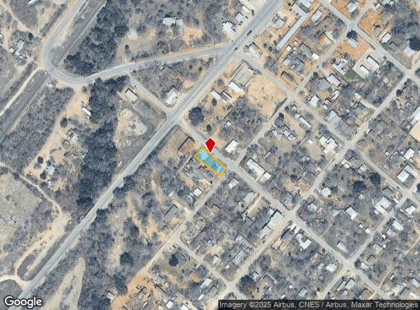  203 Aubrey St, Natalia, TX Parcel Map