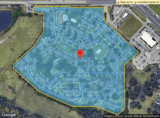  1100 Cobblestone Cir, Kissimmee, FL Parcel Map