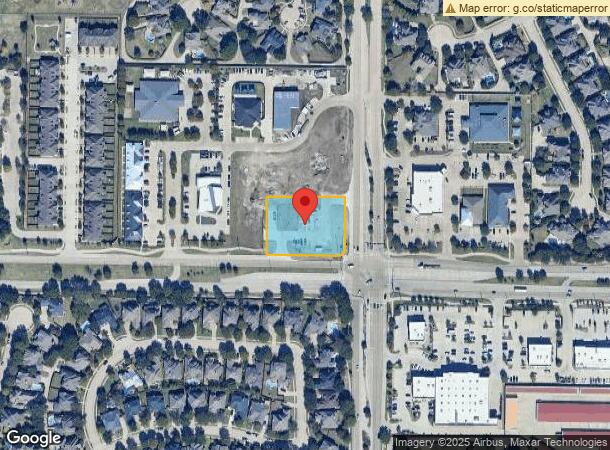  1205 N Alma Dr, Allen, TX Parcel Map