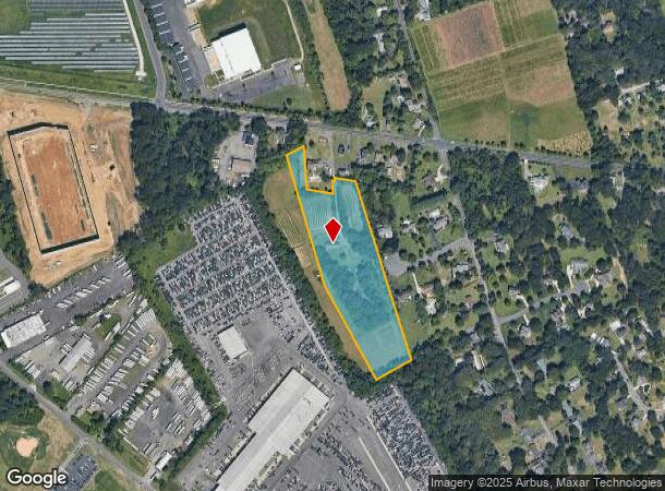 1107 Coopertown Rd, Delanco, NJ Parcel Map