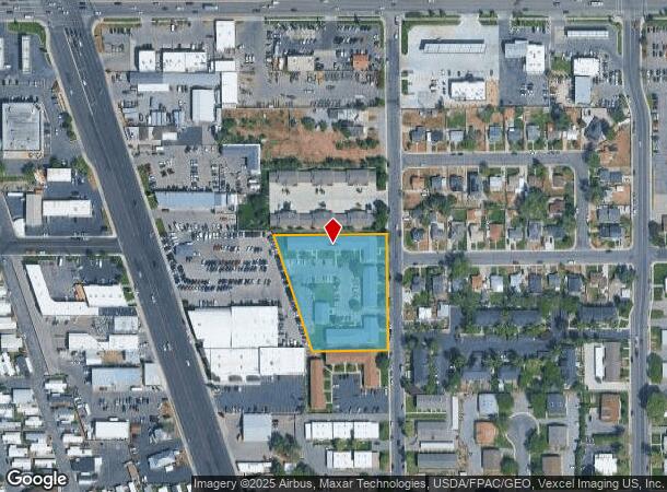  657 N 100 W, Orem, UT Parcel Map