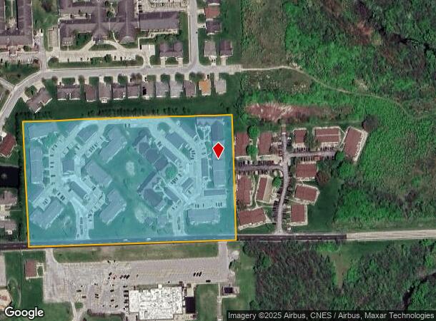  3514 Cambridge Ct, Danville, IL Parcel Map