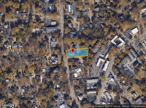  1045 S Milledge Ave, Athens, GA Parcel Map