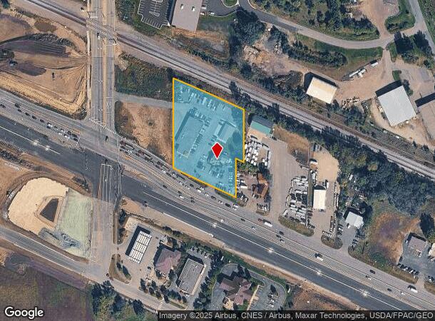  7127 Highway 10 Nw, Anoka, MN Parcel Map