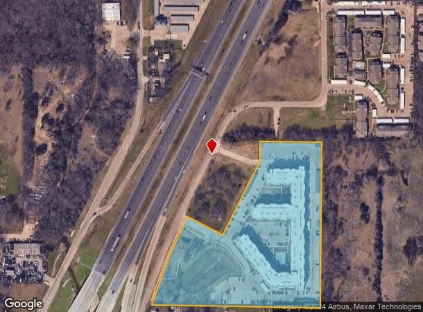  4520 Ambassador Way, Balch Springs, TX Parcel Map